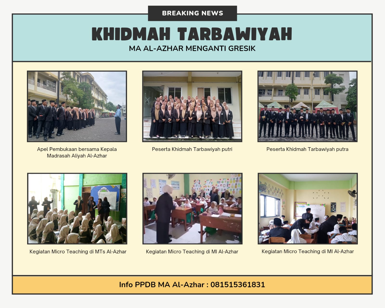 Khidmah Tarbawiyah Kelas XII MA Al-Azhar