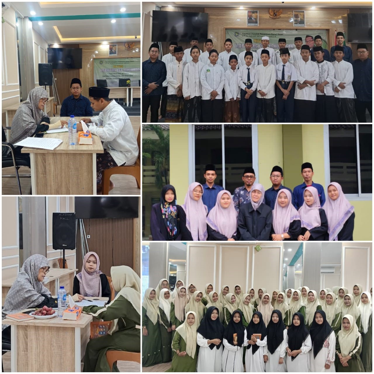 SEBANYAK 23 SISWA MA AL-AZHAR IKUTI MUNAQOSYAH ALQURAN STANDAR SANTRI